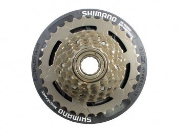 Трещотка Shimano, MF-TZ 30, 6ск чер защ 14-34 (Н)