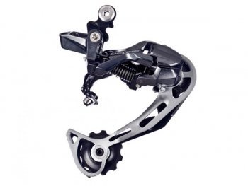 Переключатель задний Shimano Deore RD-M593, SGS, серебр., 10 ск.