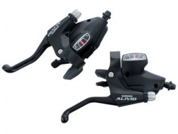 Шифтер/Тормоз Shimano Alivio, ST-M410, черн, лев/пр, 3х8ск