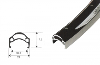 Обод 24ʺx36H DP-19 HJC