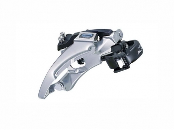 Переключатель передний Shimano Altus, FD-M310 ун. тяга, ун. хомут, уг.:63-66