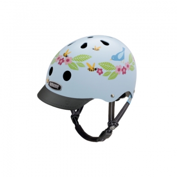 Шлем защитный Nutcase Little Nutty Blue Birds & Bees
