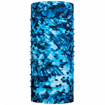 Бандана Buff Bugslinger CoolNet UV+Mosaic Camo Marine Blue (119445.707.10.00)