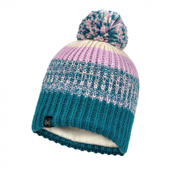 Шапка Buff Knitted & Fleece Band Hat Sibylla Aqua (126473.711.10.00)