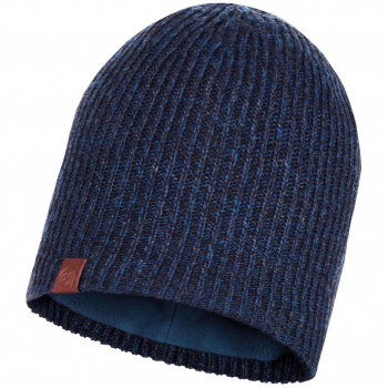 Шапка Buff Knitted & Full Fleece Hat Lyne Night Blue (116032.779.10.00)