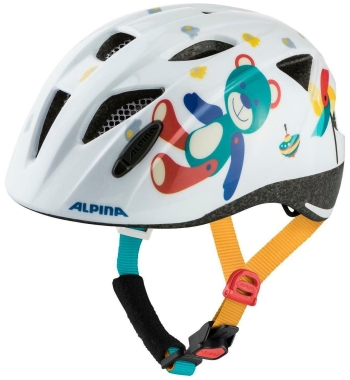 Велошлем Alpina Ximo White Bear Gloss