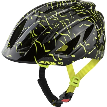 Велошлем Alpina Pico Black/Neon Yellow Gloss