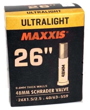 Камера Maxxis Ultralight 26X1.50/2.50 40/63-559 A/V