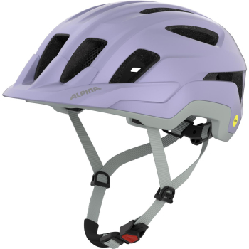Велошлем Alpina Paranus Mips Lilac-Grey Matt