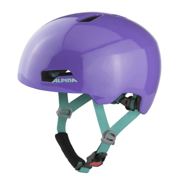 Велошлем Alpina Hackney Purple Gloss
