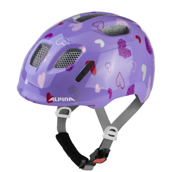 Велошлем Alpina Ximo 2 Purple Hearts Gloss