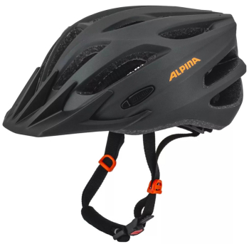 Велошлем Alpina Tour 2.0 Charcoal-Orange Matt