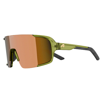 Велоочки Alpina Lumin Green-Transaprent Gloss/Gold Mirror Cat.3 (A8767371)