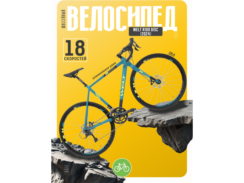 Фото Велосипед мужской, женский Welt R100 Disc 2024
