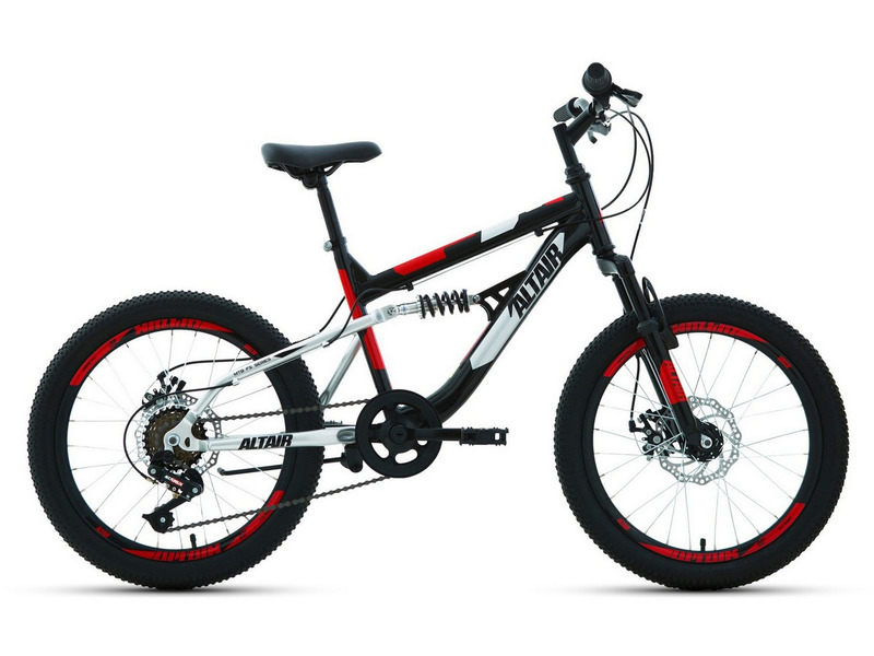 Фото Велосипед детский для мальчиков от 5 до 9 лет Altair MTB FS 20 D 2022
