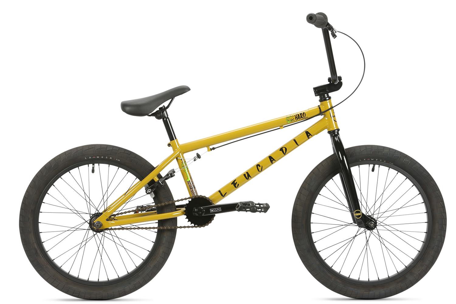Экстремальный велосипед Haro Leucadia, год 2022, цвет Желтый, ростовка 20.5