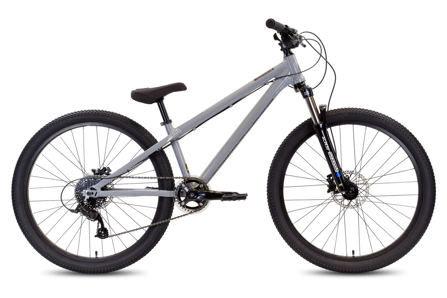 Экстремальный велосипед Atom Dabomb, год 2022, цвет Серебристый, ростовка 23
