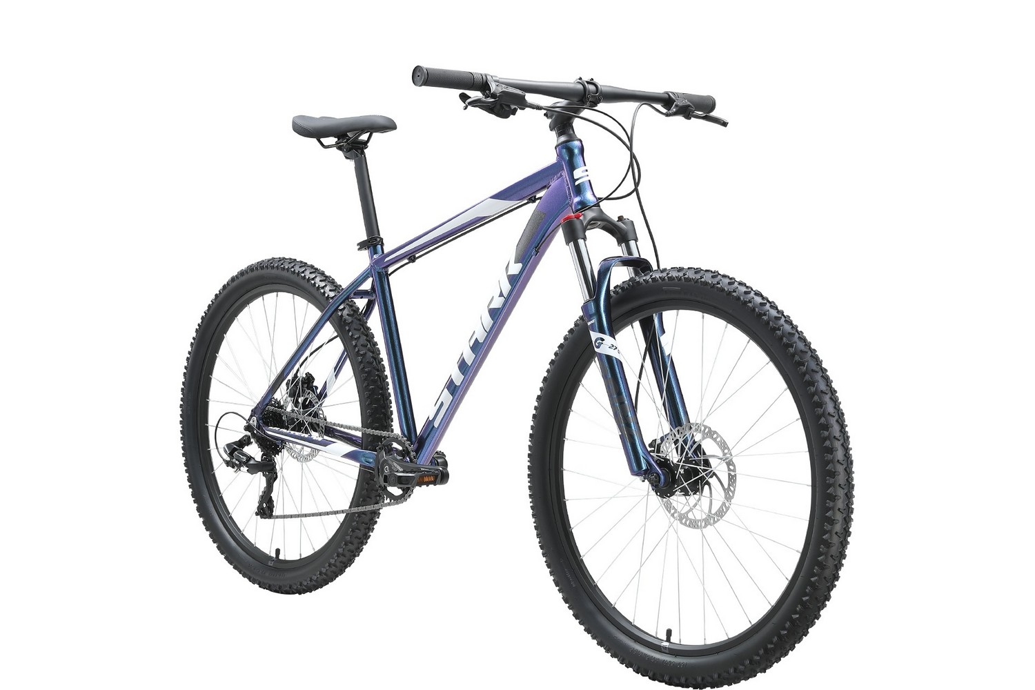Горный велосипед Stark Hunter 27.3 HD, год 2023, цвет Синий-Черный, ростовка 16