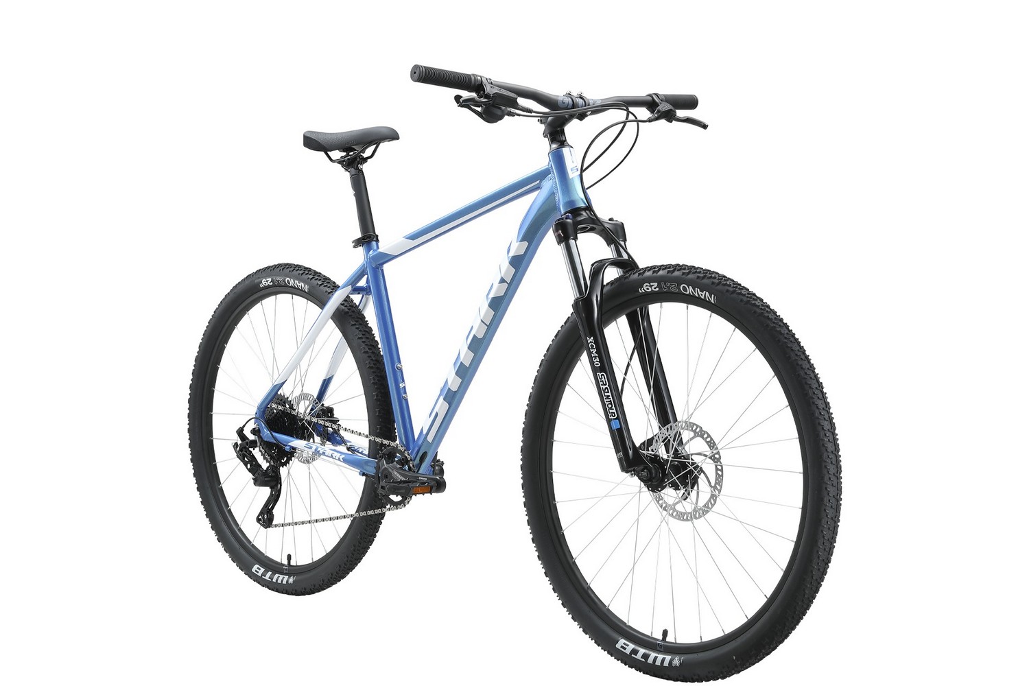 Горный велосипед Stark Armer 29.6 HD, год 2023, цвет Голубой-Белый, ростовка 20