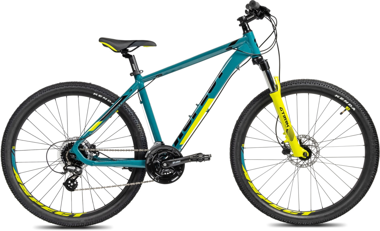 Горный велосипед Aspect Legend 27.5, год 2023, цвет Зеленый-Черный, ростовка 20