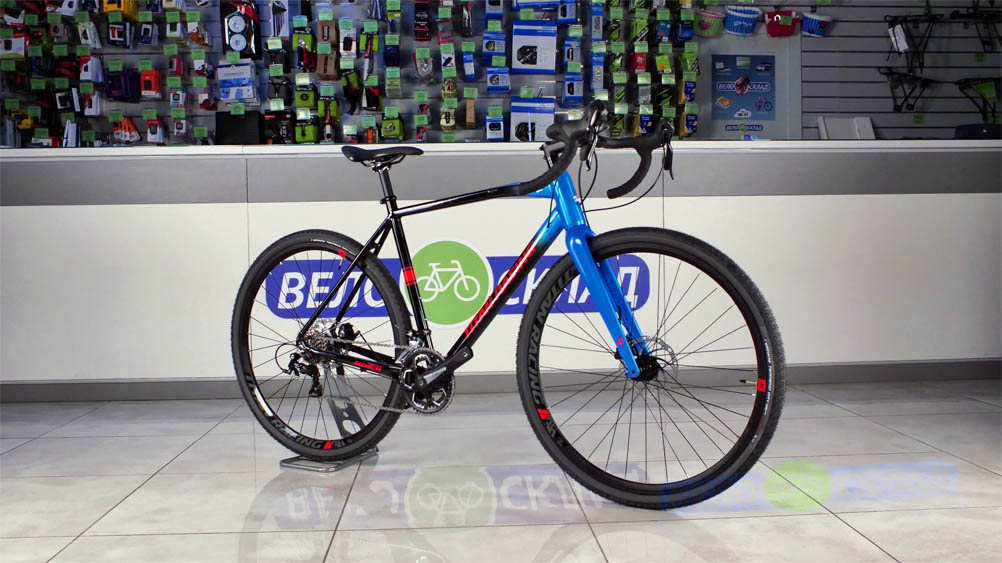 Шоссейный велосипед Titan Racing Switch Sport, год 2023, цвет Черный-Синий, ростовка 21