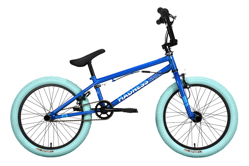 Экстремальный велосипед Stark Madness BMX 2, год 2023, цвет Синий-Белый, ростовка 9