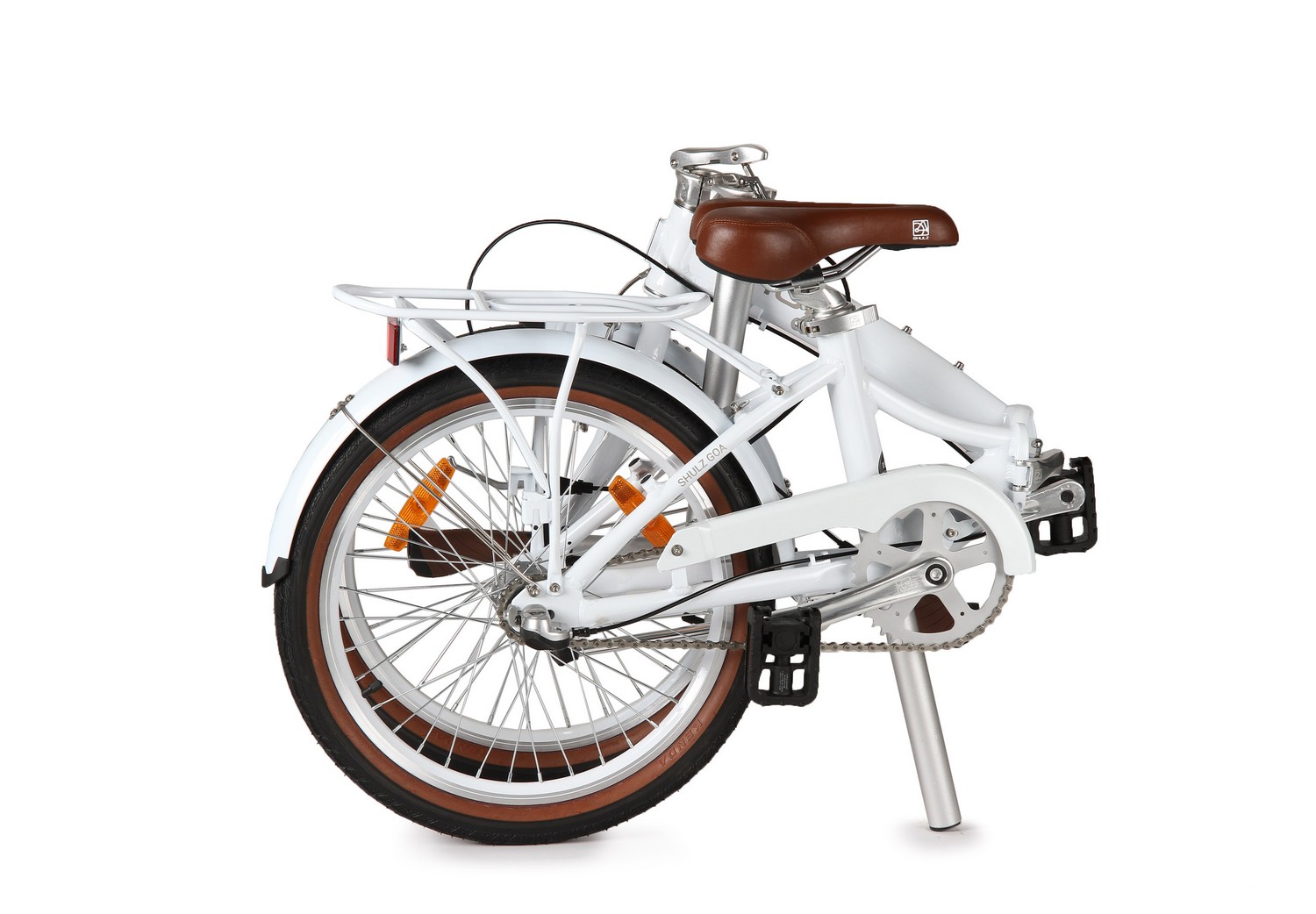 Складной велосипед Shulz GOA C, год 2023, цвет Белый
