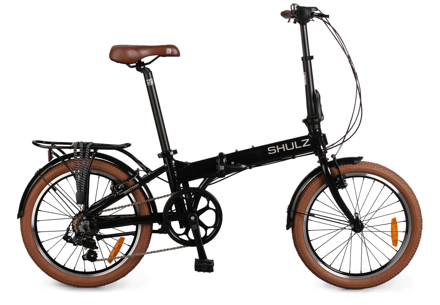 Складной велосипед Shulz Easy 8, год 2023, цвет Черный