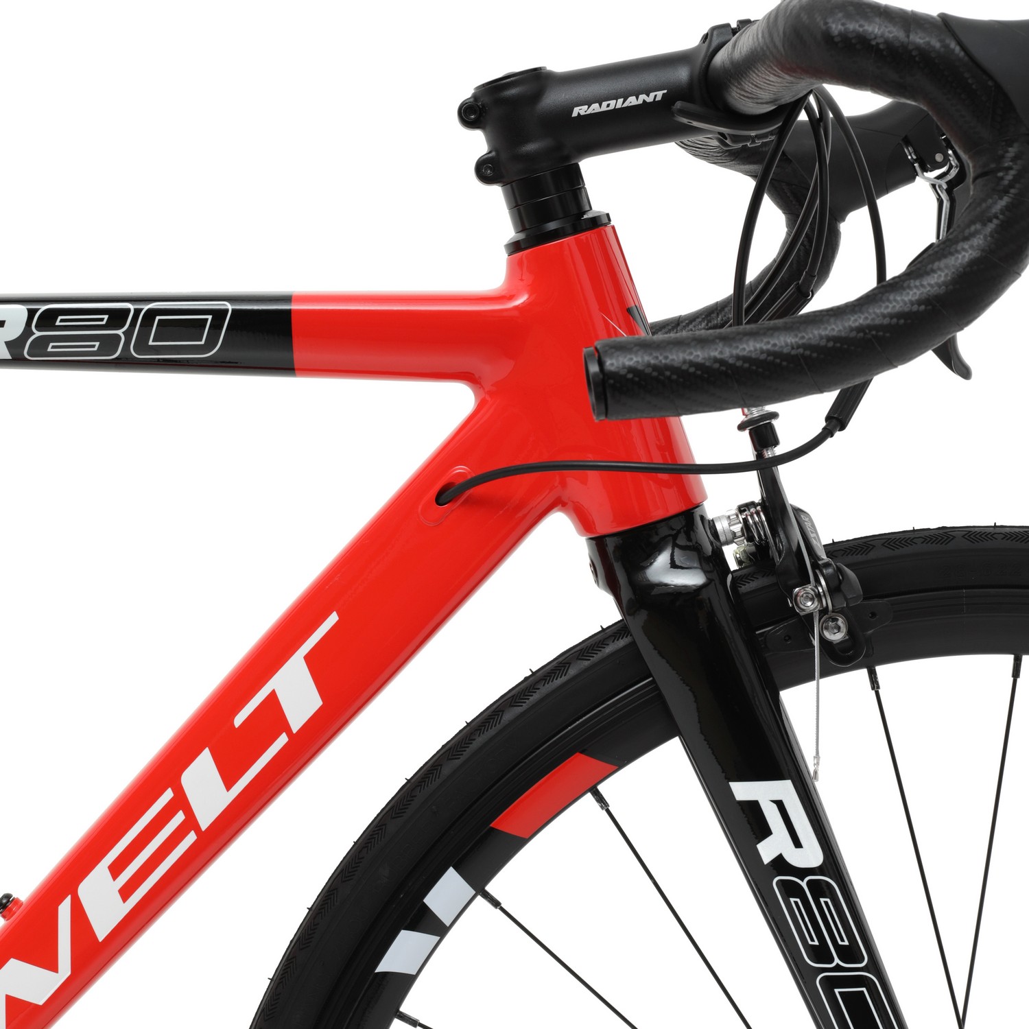 Шоссейный велосипед Welt R80, год 2023, цвет Красный, ростовка 22