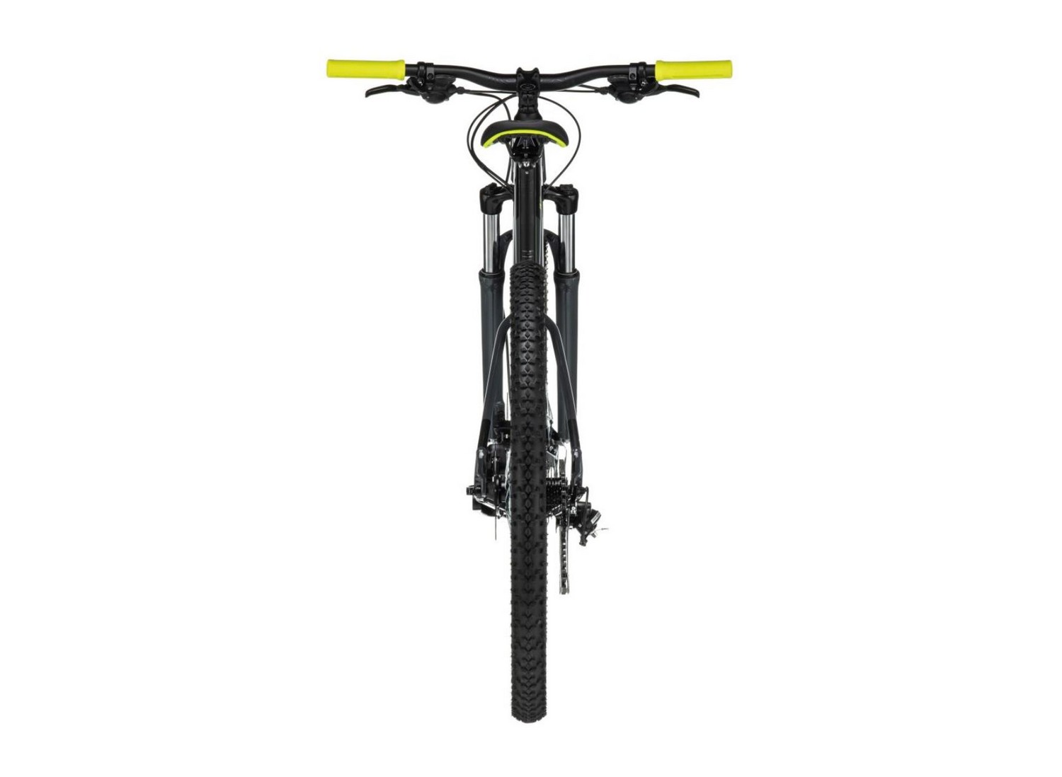 Горный велосипед Cube Aim Pro 29, год 2023, цвет Серебристый-Желтый, ростовка 18