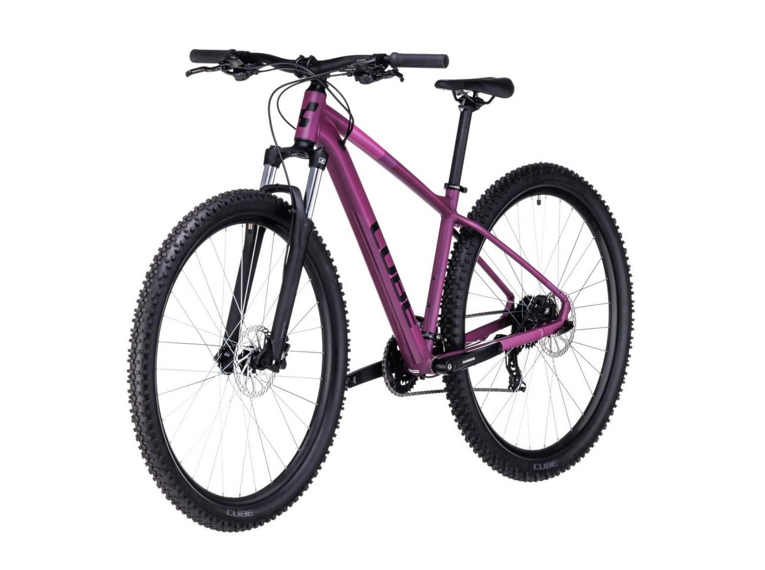 Женский велосипед Cube Access WS 27.5, год 2023, цвет Зеленый-Зеленый, ростовка 14