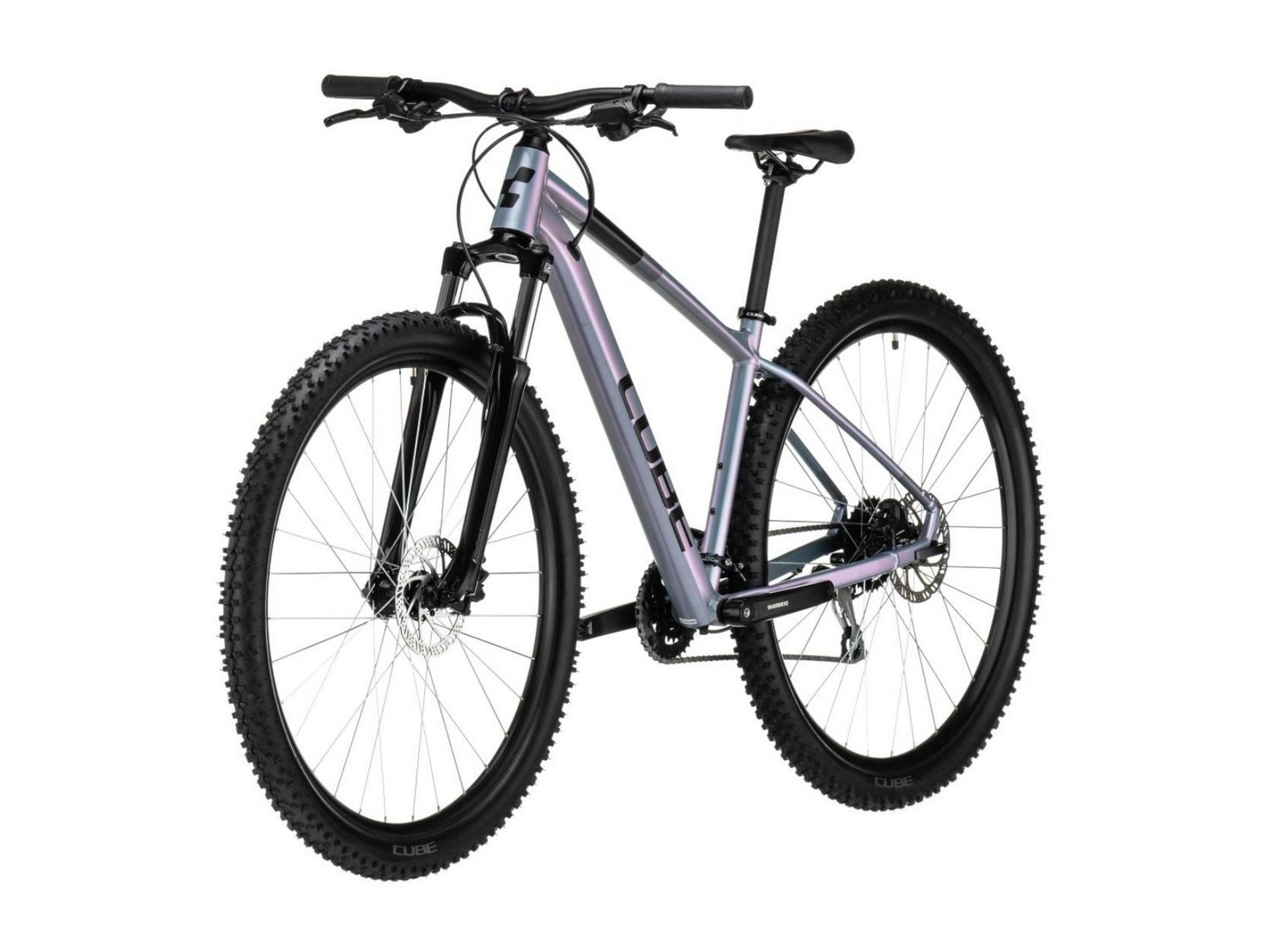 Женский велосипед Cube Access WS EAZ 27.5, год 2023, цвет Голубой-Черный, ростовка 16