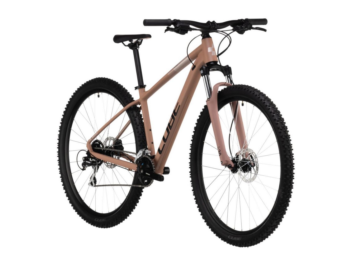 Женский велосипед Cube Access WS EAZ 27.5, год 2023, цвет Оранжевый-Серебристый, ростовка 16