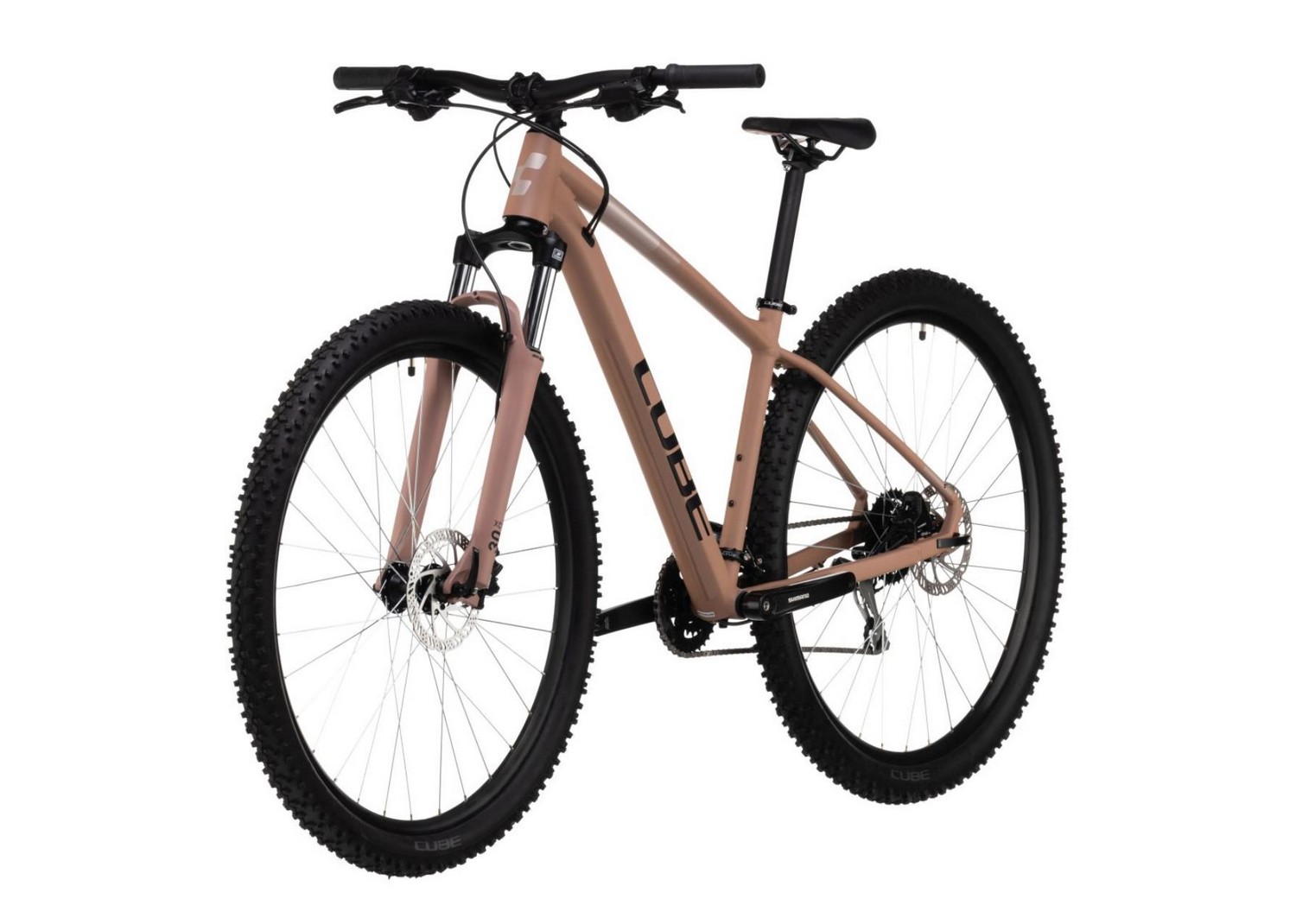 Женский велосипед Cube Access WS EAZ 29, год 2023, цвет Оранжевый-Серебристый, ростовка 20