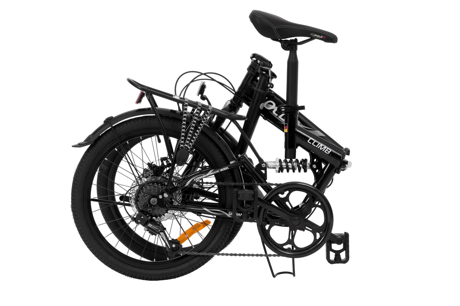 Складной велосипед Foldx FoldX Climb, год 2023, цвет Черный