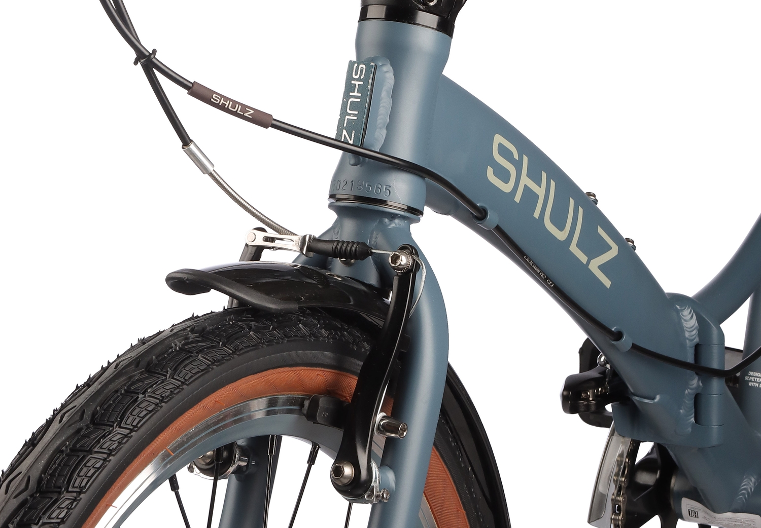 Складной велосипед Shulz GOA Single, год 2023, цвет Белый