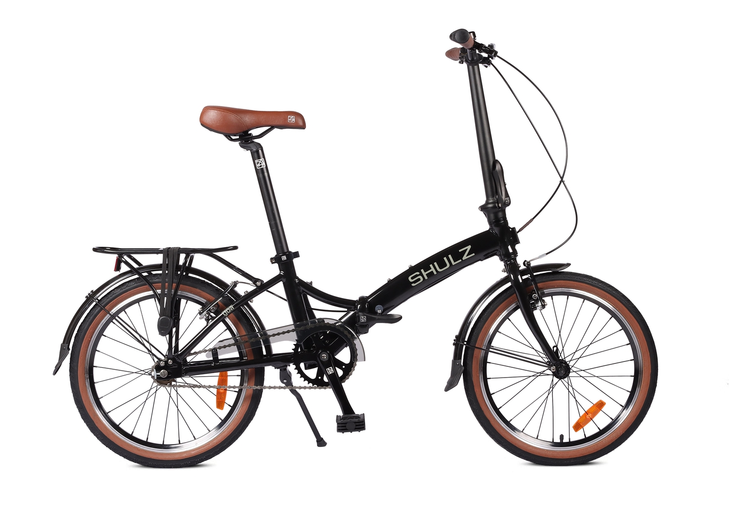 Складной велосипед Shulz GOA Single, год 2023, цвет Черный