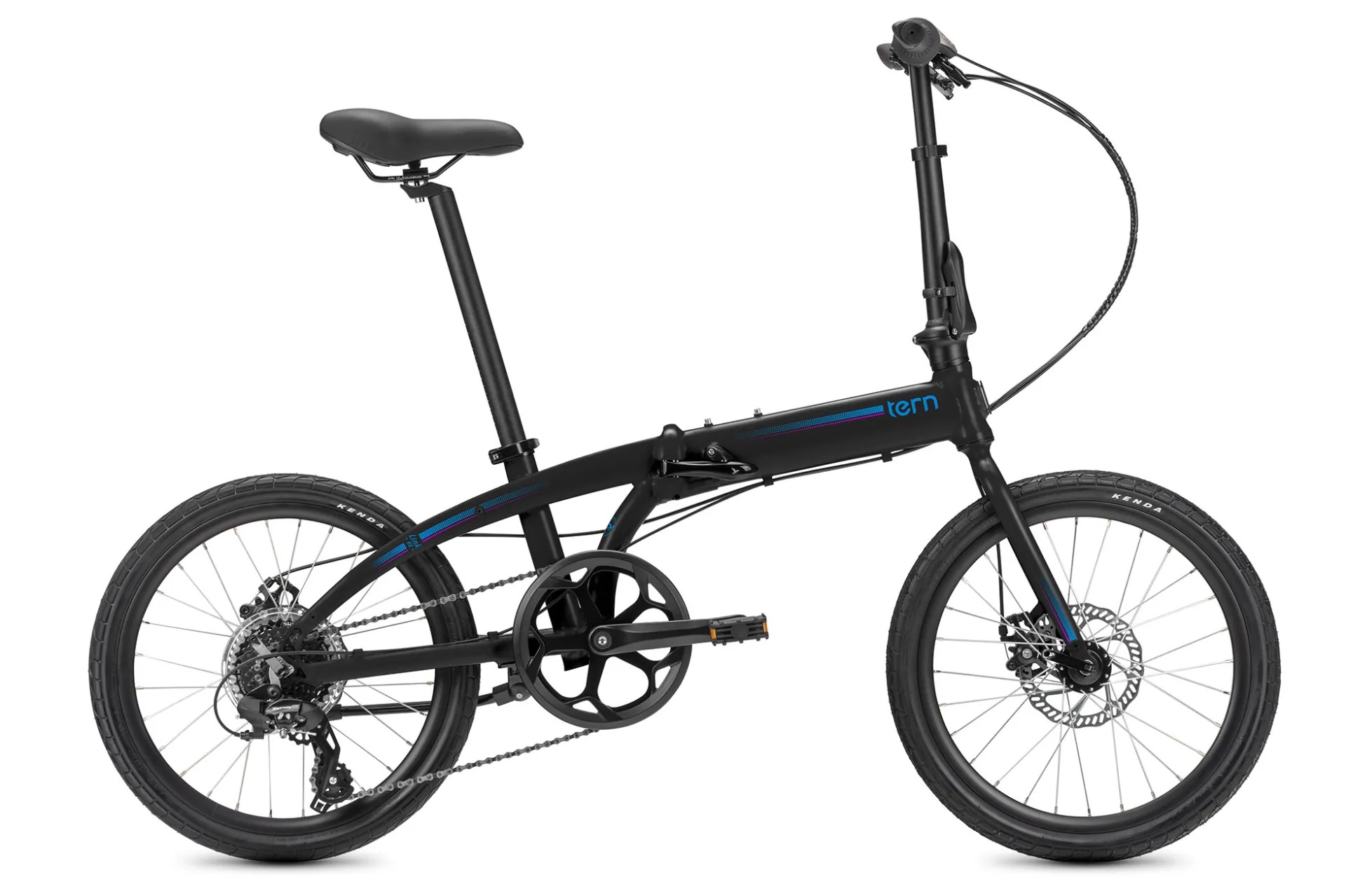 Складной велосипед Tern Link B8, год 2023, цвет Черный