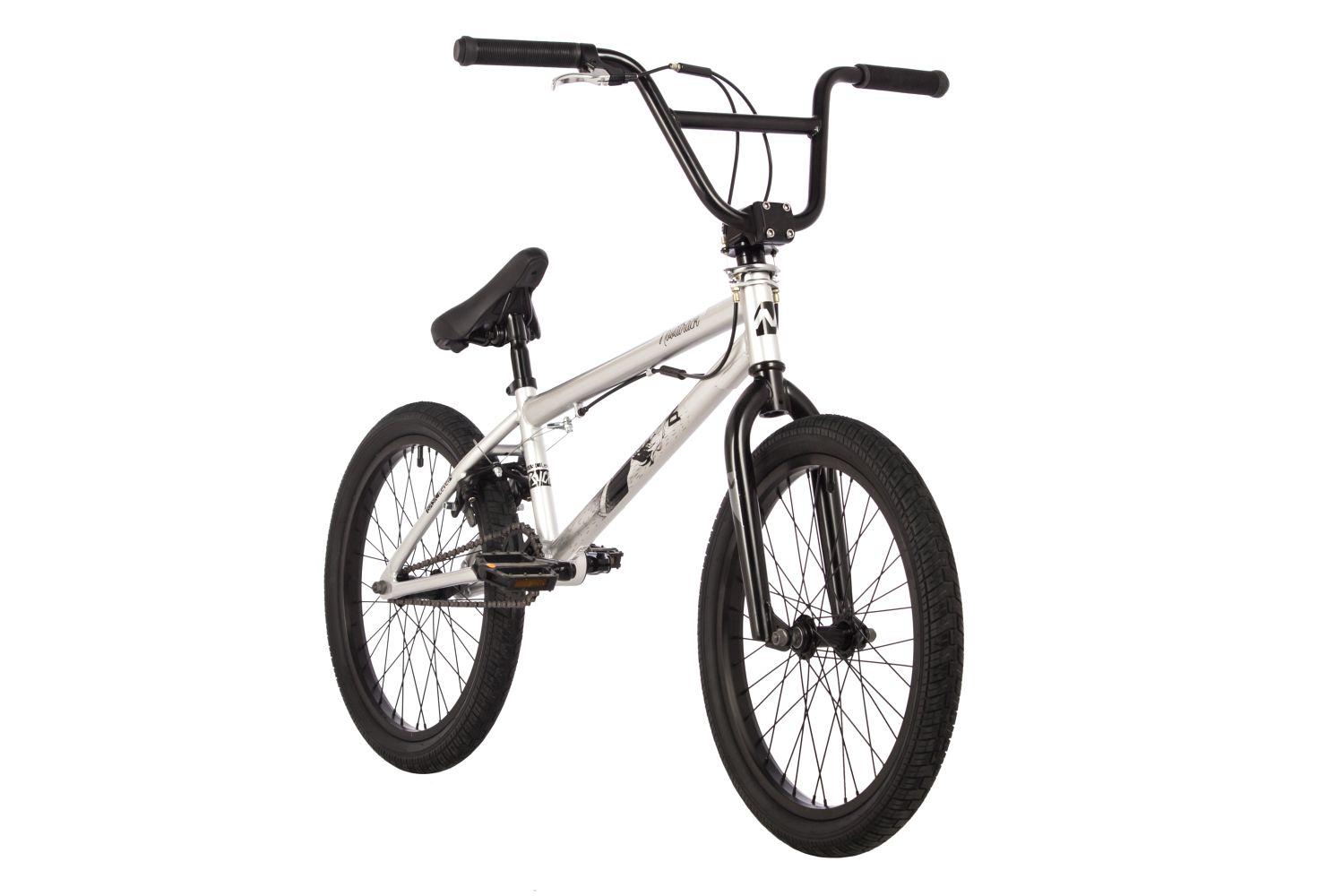 Экстремальный велосипед Novatrack BMX Psycho, год 2023, цвет Серебристый, ростовка 10