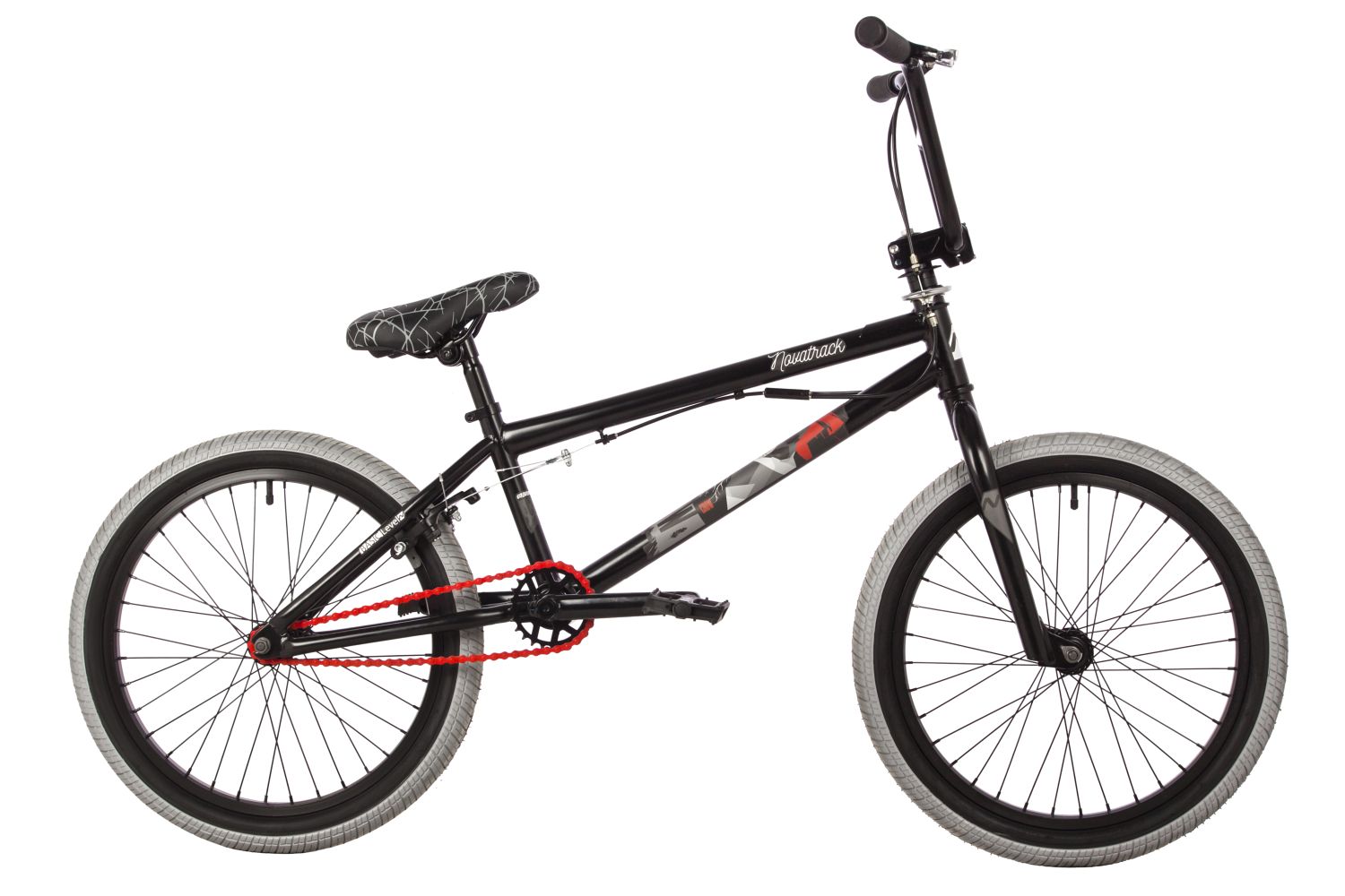 Экстремальный велосипед Novatrack BMX Crow, год 2023, цвет Черный, ростовка 10