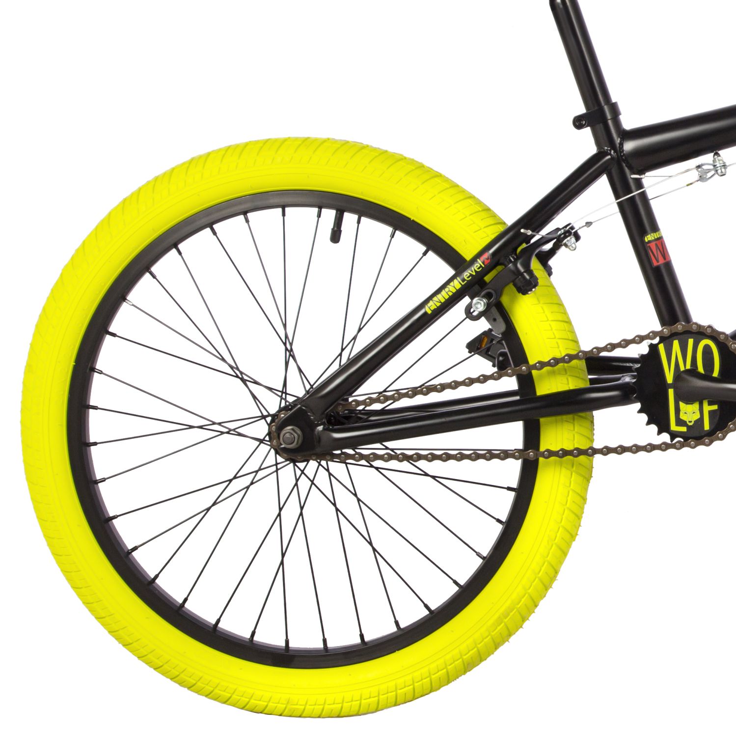 Экстремальный велосипед Novatrack BMX Wolf, год 2023, цвет Черный, ростовка 10