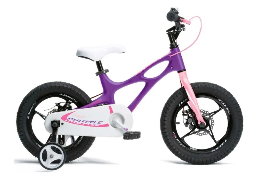 Детский велосипед Royal Baby Space Shuttle 16, год 2022, цвет Фиолетовый