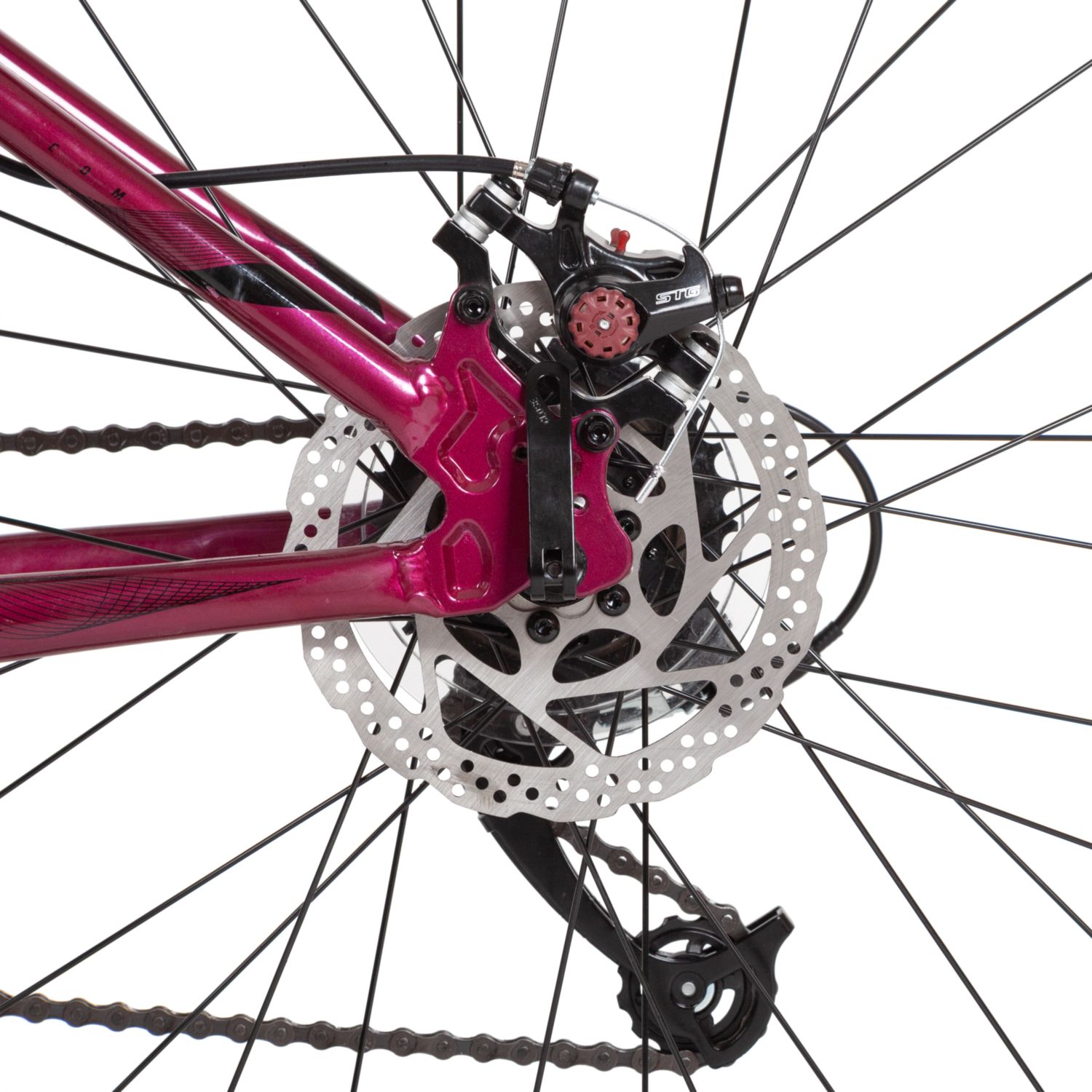 Женский велосипед Stinger Laguna Evo SE 26, год 2022, цвет Красный, ростовка 15