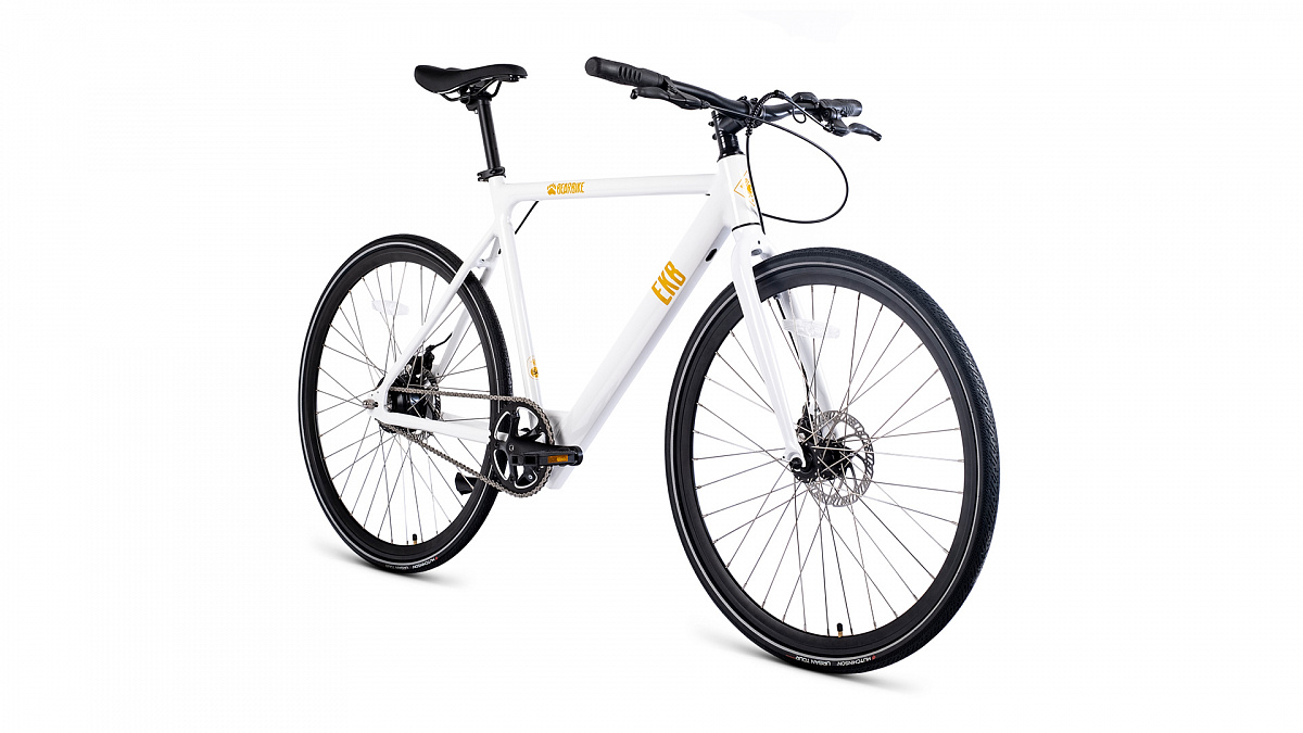 Электровелосипед Bear Bike EKB, год 2021, цвет Белый, ростовка 21