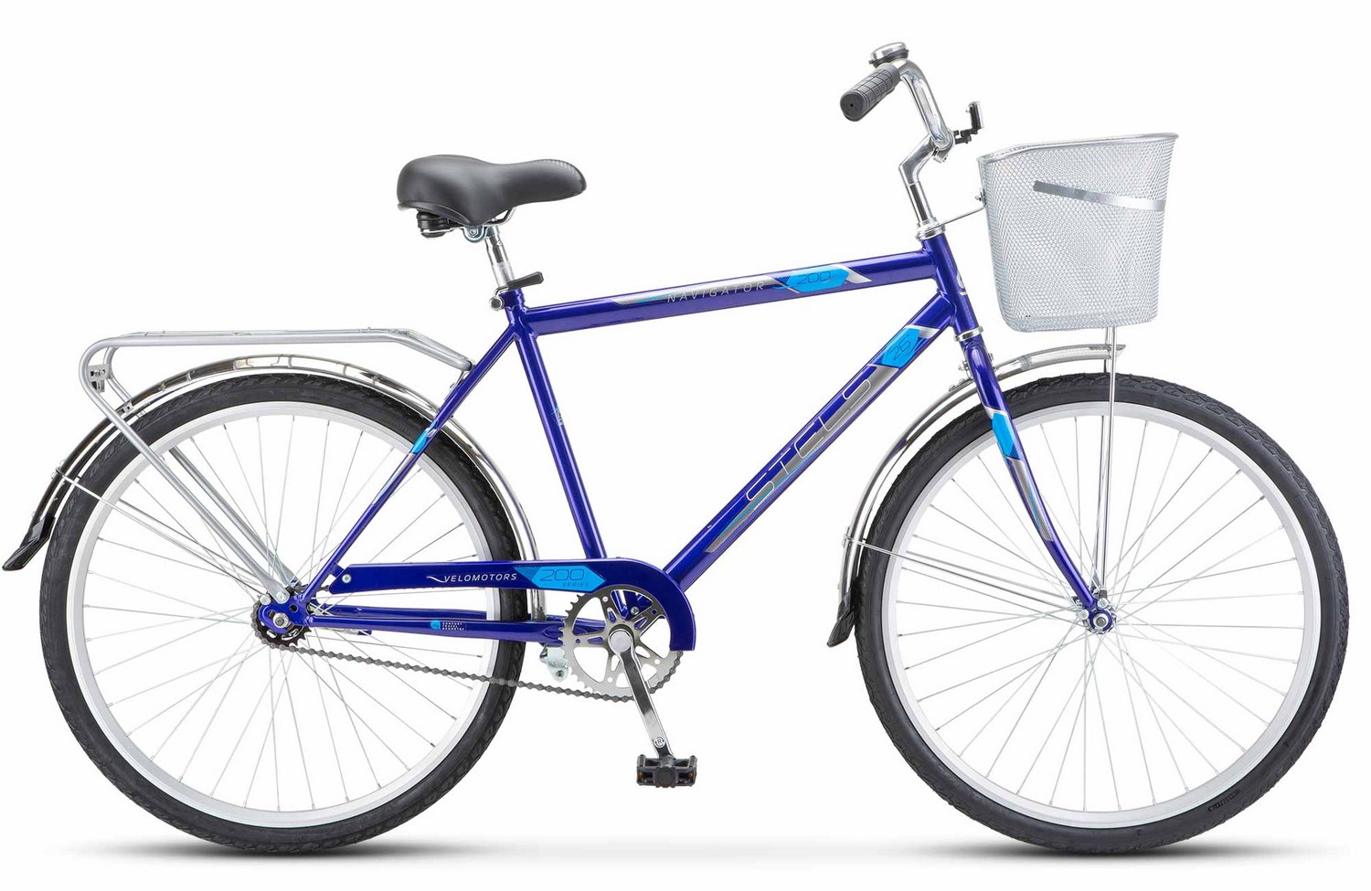 Дорожный велосипед Stels Navigator 200 C Z010, год 2023, цвет Синий, ростовка 19