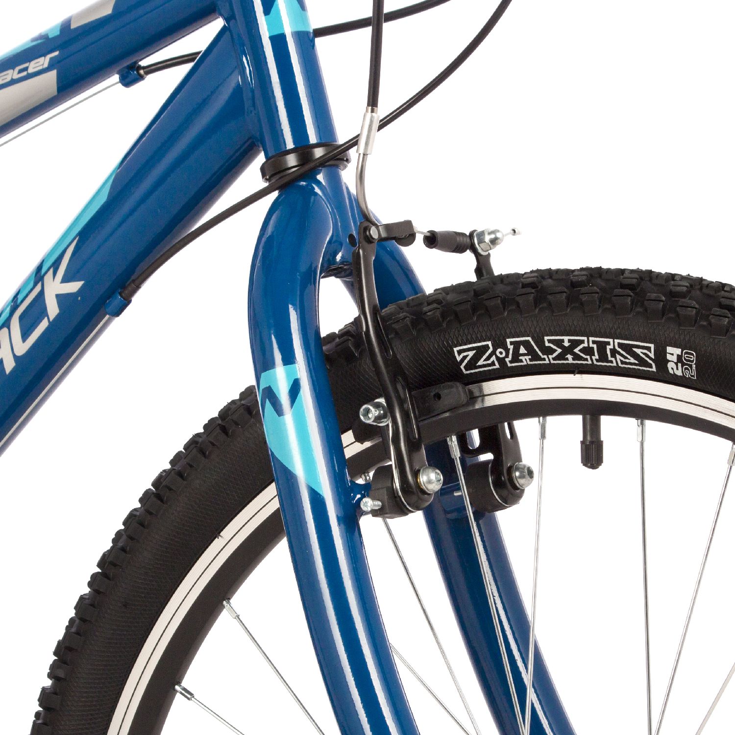 Подростковый велосипед Novatrack Racer 24, год 2023, цвет Синий, ростовка 12