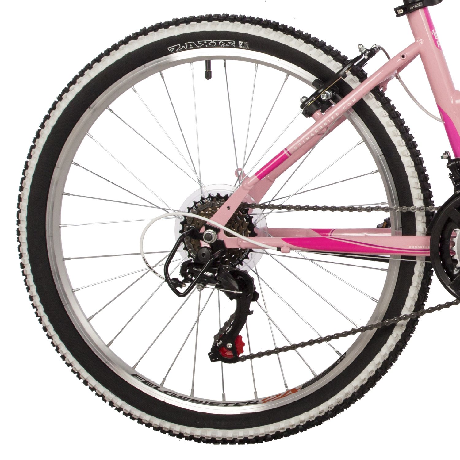 Подростковый велосипед Stinger Latina 24, год 2022, цвет Розовый, ростовка 14