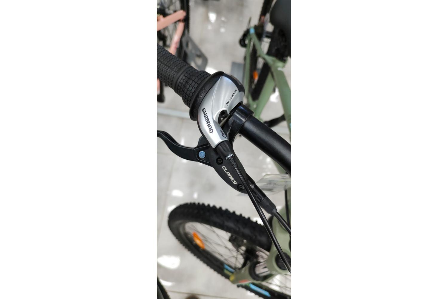 Подростковый велосипед Cube Acid 240 Disc, год 2023, цвет Черный-Зеленый