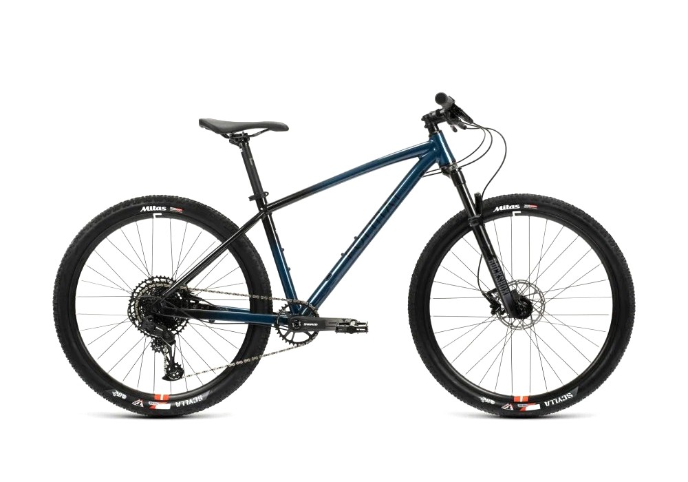 Горный велосипед Format 1211 27.5, год 2023, цвет Синий-Черный, ростовка 14