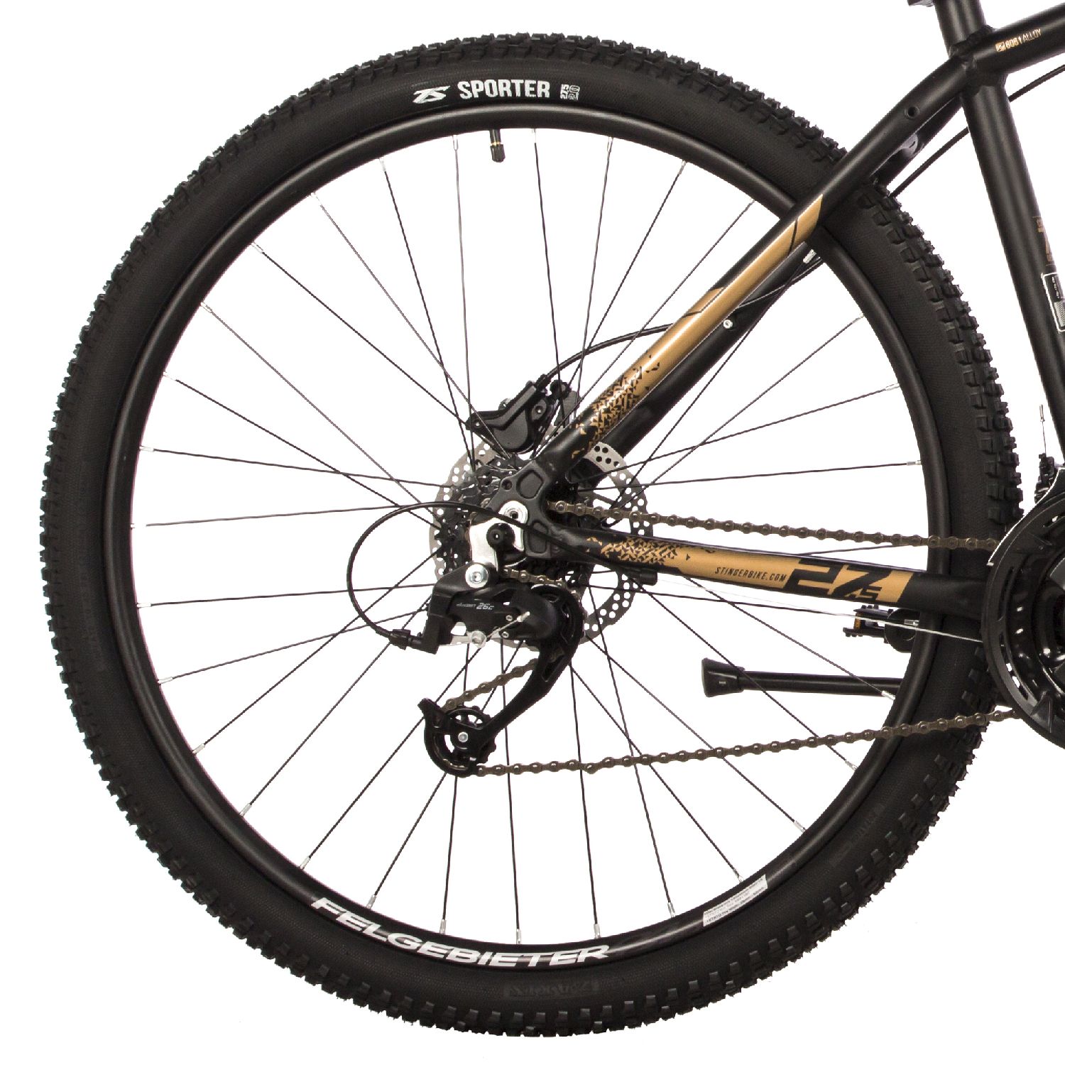 Горный велосипед Stinger Element Pro 27.5, год 2023, цвет Желтый, ростовка 20